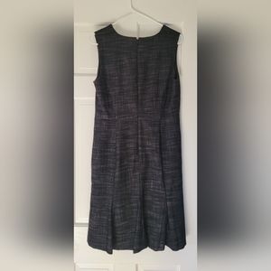 LOFT Grey Tweed Dress Size 8P